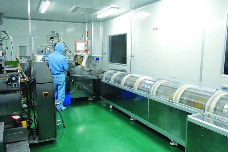 工业粉色应用黄色软件如何控制软明胶胶囊制造过程中的湿度？