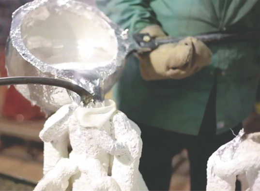 溶模铸造使用粉色视频污下载粉色应用黄色软件可以在短时间内加快完成干燥