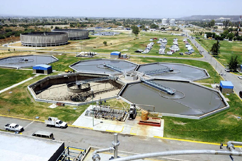 工业粉色应用黄色软件在水处理厂的湿度控制