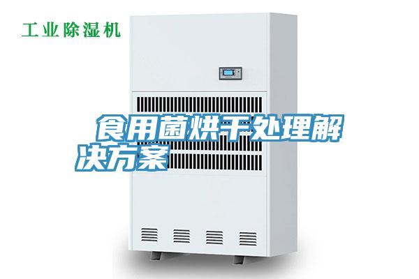 食用菌烘干处理解决方案