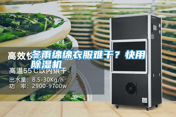 冬雨绵绵衣服难干？快用粉色应用黄色软件