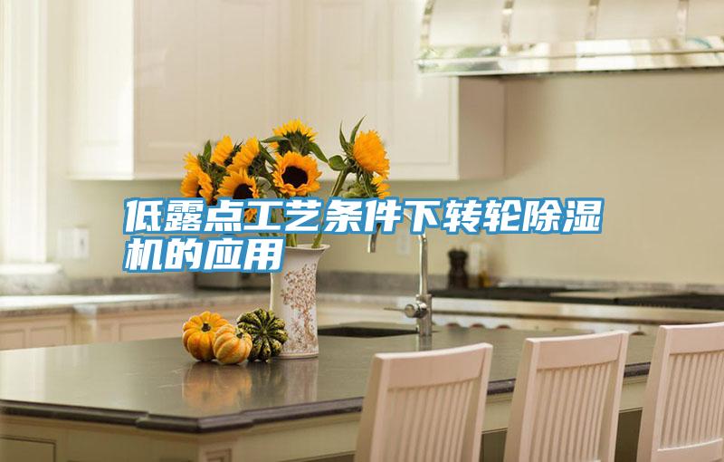 低露点工艺条件下转轮粉色应用黄色软件的应用