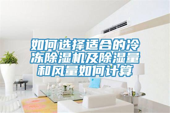 如何选择适合的冷冻粉色应用黄色软件及除湿量和风量如何计算