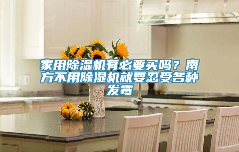 家用粉色应用黄色软件有必要买吗？南方不用粉色应用黄色软件就要忍受各种发霉