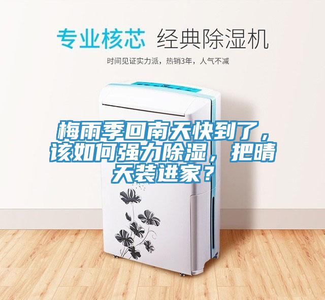 梅雨季回南天快到了，该如何强力除湿，把晴天装进家？