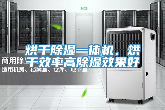 烘干除湿一体机，烘干效率高除湿效果好