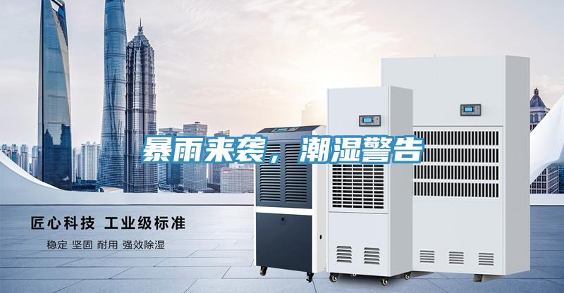 暴雨来袭，潮湿警告