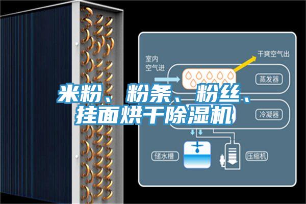 米粉、粉条、粉丝、挂面烘干粉色应用黄色软件