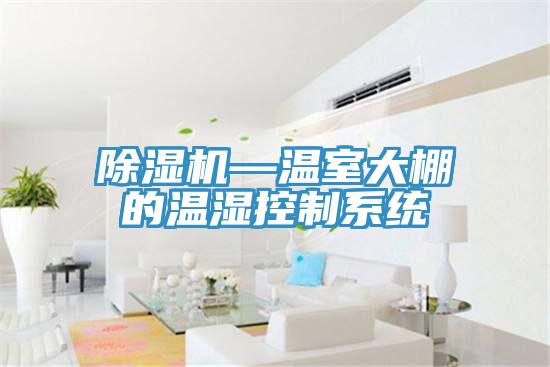 粉色应用黄色软件—温室大棚的温湿控制系统