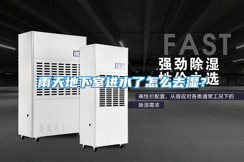 雨天地下室进水了怎么去湿？