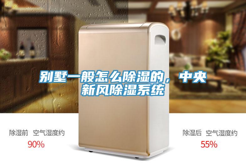 别墅一般怎么除湿的，中央新风除湿系统