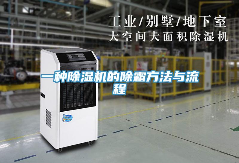 一种粉色应用黄色软件的除霜方法与流程