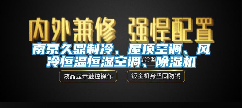 南京久鼎制冷、屋顶空调、风冷恒温恒湿空调、粉色应用黄色软件