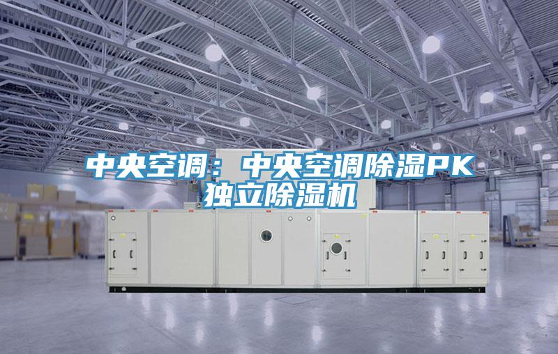 中央空调：中央空调除湿PK独立粉色应用黄色软件