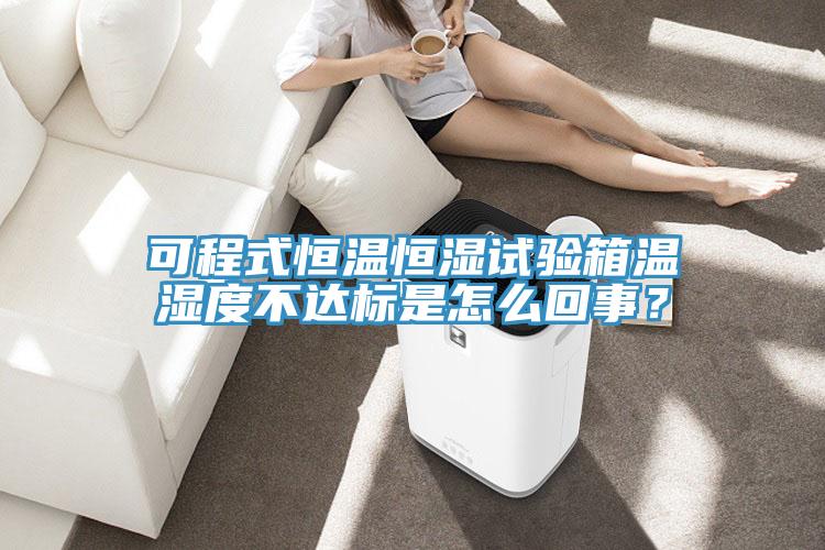 可程式恒温恒湿试验箱温湿度不达标是怎么回事？
