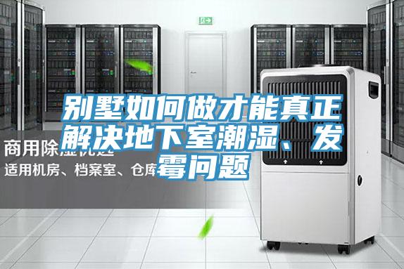 别墅如何做才能真正解决地下室潮湿、发霉问题