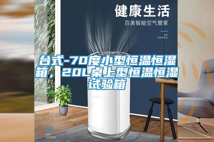 台式-70度小型恒温恒湿箱，20L桌上型恒温恒湿试验箱