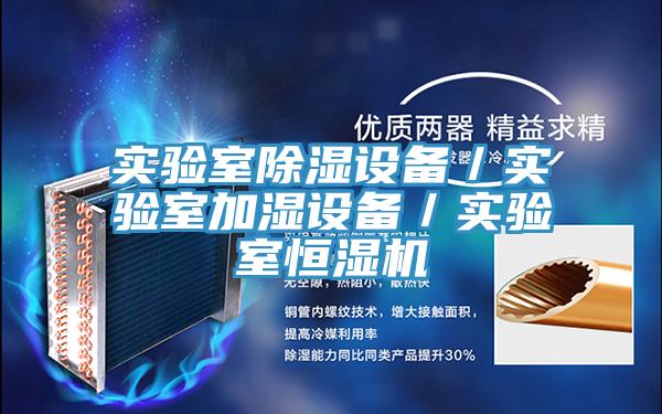 实验室除湿设备/实验室加湿设备/实验室恒湿机