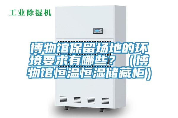 博物馆保留场地的环境要求有哪些？（博物馆恒温恒湿储藏柜）