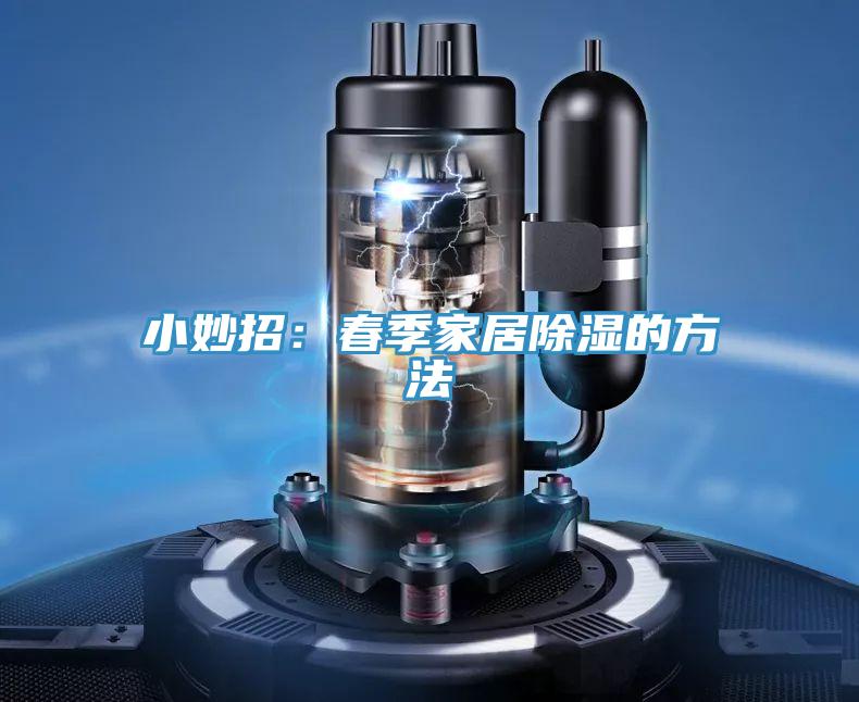 小妙招：春季家居除湿的方法