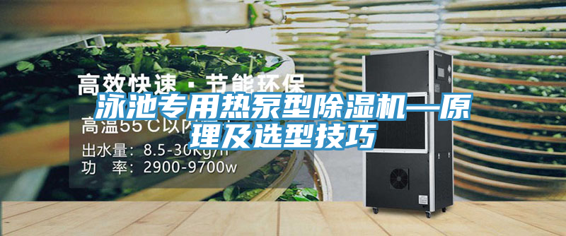 泳池专用热泵型粉色应用黄色软件—原理及选型技巧