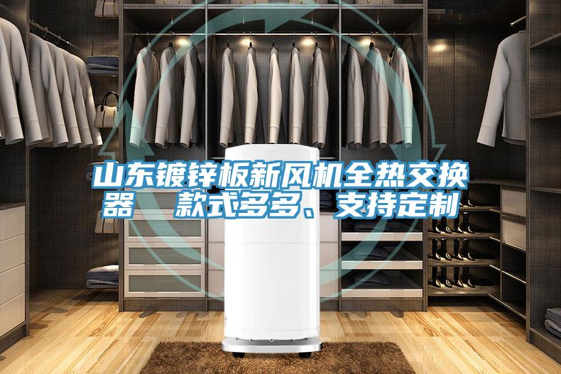 山东镀锌板新风机全热交换器  款式多多、支持定制