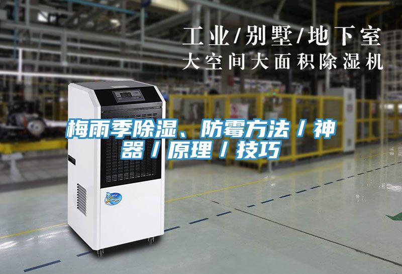 梅雨季除湿、防霉方法／神器／原理／技巧