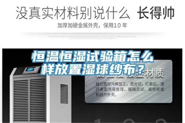 恒温恒湿试验箱怎么样放置湿球纱布？