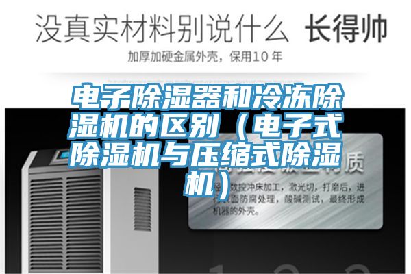 电子除湿器和冷冻粉色应用黄色软件的区别(电子式粉色应用黄色软件与压缩式粉色应用黄色软件)