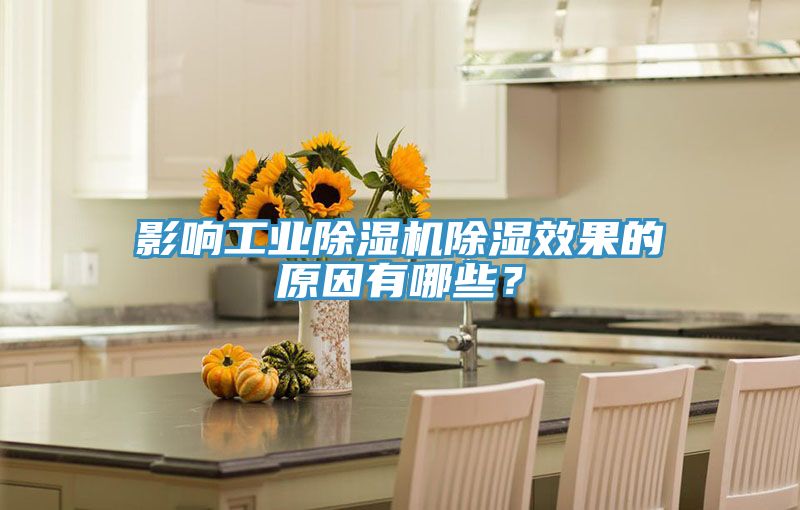 影响工业粉色应用黄色软件除湿效果的原因有哪些？