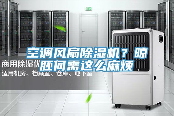 空调风扇粉色应用黄色软件？晾胚何需这么麻烦