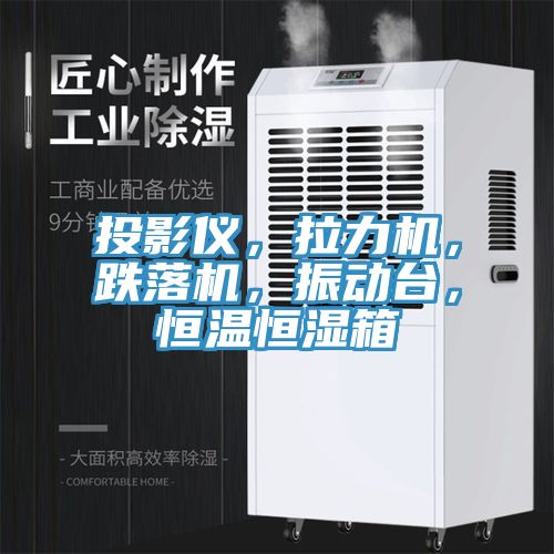 投影仪，拉力机，跌落机，振动台，恒温恒湿箱