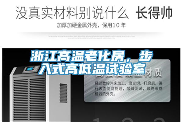 浙江高温老化房，步入式高低温试验室