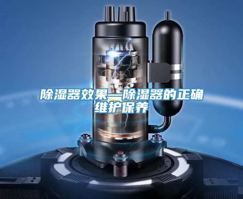 除湿器效果—除湿器的正确维护保养