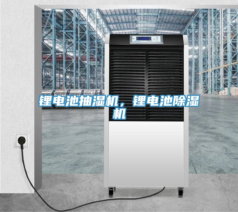 锂电池抽湿机，锂电池粉色应用黄色软件