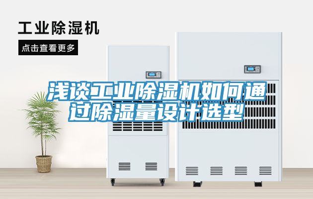 浅谈工业粉色应用黄色软件如何通过除湿量设计选型