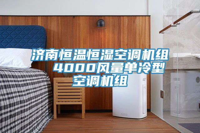 济南恒温恒湿空调机组 4000风量单冷型空调机组