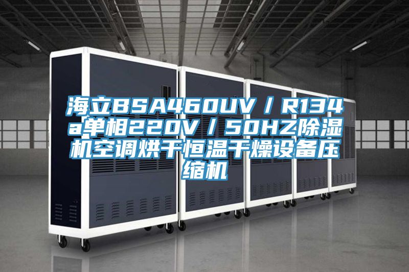海立BSA460UV／R134a单相220V／50HZ粉色应用黄色软件空调烘干恒温干燥设备压缩机