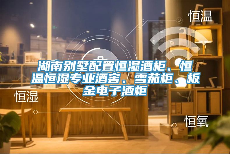 湖南别墅配置恒湿酒柜、恒温恒湿专业酒窖、雪茄柜、板金电子酒柜