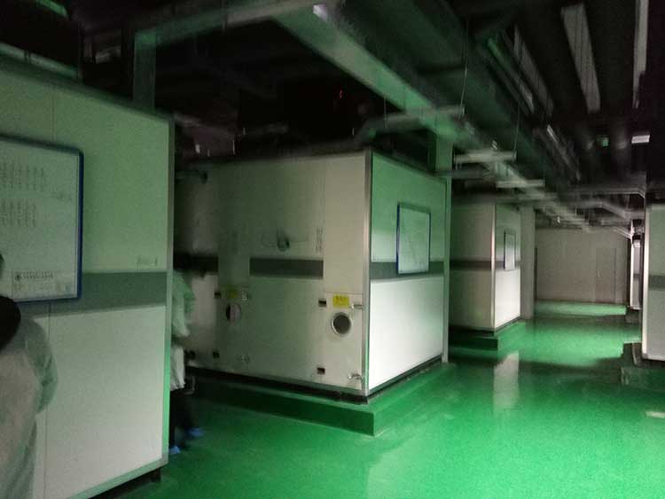 新西兰“恒天然”合资奶粉企业，6台转轮粉色应用黄色软件组3台45000风量，2台38000风量，1台30000风量